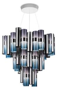 Lustra LED moderna design Art Deco realizata manual LA LOLLO XL Gradiet