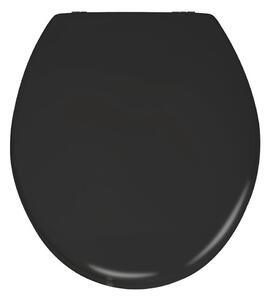 Capac WC din lemn Wenko Prima, 41 x 38 cm, negru mat