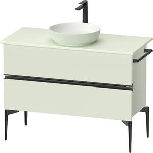 Duravit Sivida dulap 104.5x47.5x54.8 cm sub chiuveta pe perete negru-verde SV46590BDHH0000