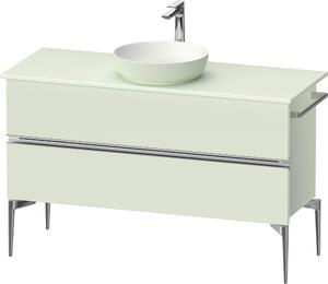 Duravit Sivida dulap 124.5x47.5x54.8 cm sub chiuveta pe perete verde-crom SV4660010HH0000