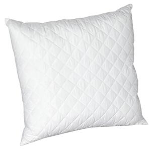 Perna alba, microfibra matlasata, antialergica, 70x70 cm