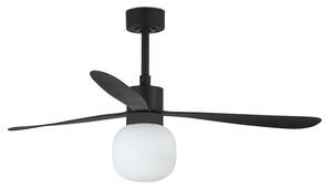 Lustra cu Ventilator si telecomanda AMELIA L BALL LED negru