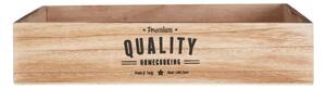 Tavă din lemn cu mânere Premier Housewares Rustical, 28 x 38 cm