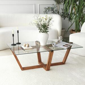 Măsuţă de cafea, Hanah Home, Culoare: Nuc