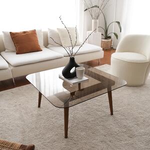 Măsuţă de cafea, Hanah Home, Culoare: Bronz