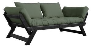Canapea variabilă KARUP Design Bebop Black, verde