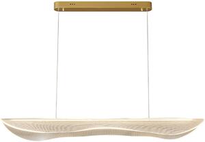 Altavola Design Cortina lampă suspendată 1x35 W transparent-auriu LA103/P_100_gold