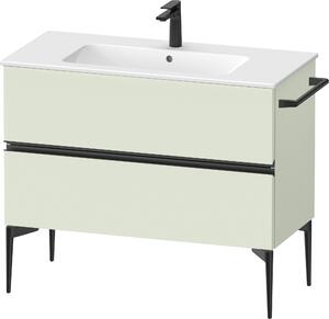 Duravit Sivida dulap 101x47.7x59.1 cm sub chiuveta pe perete negru-verde SV46450BDHH0000