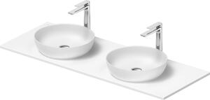 Duravit Sivida lavoar cu consolă 135 cm alb 2680163200