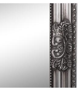 KONDELA Oglindă, cadru argintiu din lemn, MALKIA TIP 11