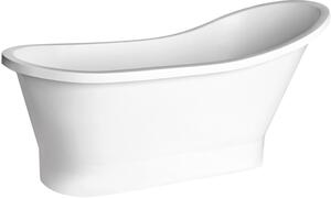 Besco Gloria cadă freestanding 150x68 cm ovală alb #WMD-150-GL