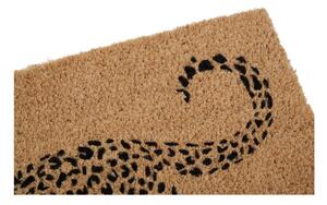 Covoraș din fibre naturale de cocos Premier Housewares Leopard, 40 x 60 cm