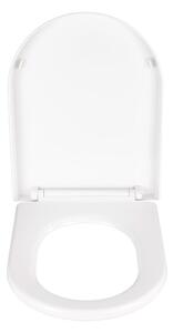 Capac WC cu închidere lentă Wenko Calla, 47 x 35,5 cm, alb
