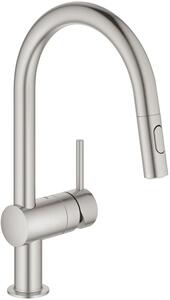 Grohe Minta baterie bucătărie pe picior SuperSteel 32321DC2