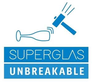 Pahar pentru apa Unbreakable Superglas Gri, Crystal L, 450 ml