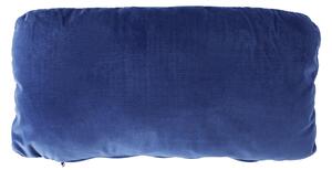 Fotoliu relaxant tesatura albastra din catifea, NAURO Albastru