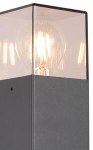 Lampă de exterior 70 cm antracit cu vârf de pământ și manșon de cablu - Danemarca