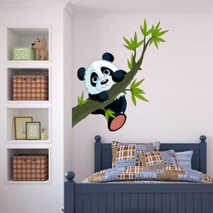Autocolant pentru perete Ambiance Panda On Branches