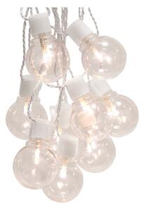 Șirag luminos LED pentru exterior Star Trading Party Light White, lungime 4,5 m