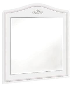 Oglinda decorativa cu rama din pal Selena Grey Alb / Gri, l73xH90 cm