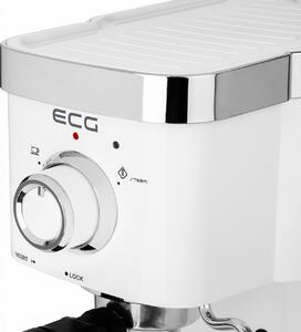Espressor manual ECG ESP 20301 Alb, 1450 W,1.25 L, dispozitiv spumare, 20 bar
