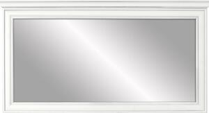 Oglinda perete cu rama IDENTO, MDF, alb, 155×7×72 cm