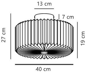 Nordlux Vivienne lampă de tavan 1x15 W negru 2612206003