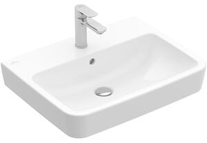 Lavoar baie suspendat alb 65 cm, dreptunghiular, Villeroy Boch O.Novo 650x460 mm