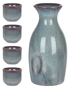 Set Sake cu 5 piese din ceramica