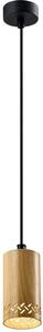 Candellux Tubo lampă suspendată 1x25 W negru 31-78568