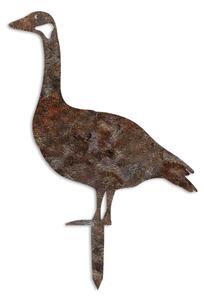 Decoratiune gradina GOOSE A-01, metal, maro, 44×0.15×49 cm
