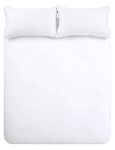 Lenjerie de pat din bumbac organic Bianca Organic, 135 x 200 cm, alb