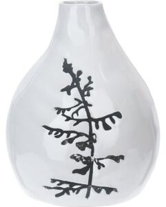 Vază din porțelan Art, ci decor copac, 11 x 14 cm