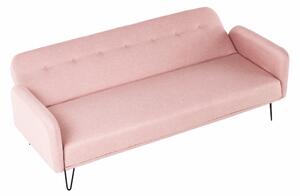 KONDELA Canapea extensibilă, roz învechit, PULSA