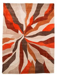 Covor Flair Rugs Splinter, 160 x 220 cm, portocaliu