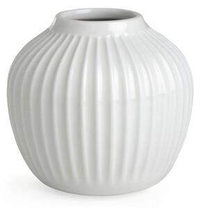 Vază din gresie Kähler Design Hammershoi, înălțime 12,5 cm, alb