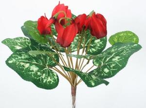 Floare artificială Ciclamă, roșu