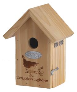 Căsuță din lemn de pin pentru păsări Esschert Design Troglodytes
