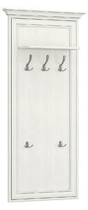 Cuier de perete TIFFANY II, PAL laminat, grej, 70×22×150 cm
