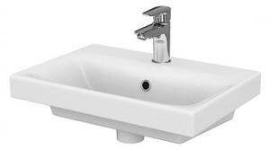 Lavoar baie pentru mobilier alb lucios 50 cm Cersanit Moduo 500x400 mm