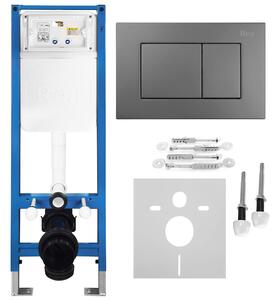 Set Cadru Îngropat Slim 024N pentru WC cu Buton J Titan