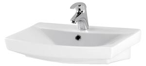 Lavoar baie suspendat alb lucios 55 cm Cersanit Carina 550x400 mm