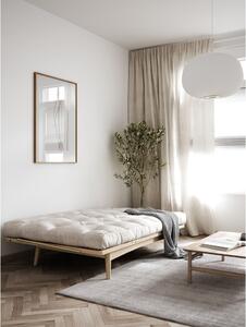 Canapea variabilă cu tapițerie din catifea reiată Karup Design Folk Raw/Charcoal