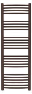 Calorifer baie portprosop colorat 500/1470 mm CELSIUS ROUND (include kit de instalare)-Chocolate Brown - RAL 8017