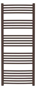 Calorifer baie portprosop colorat 600/1470 mm CELSIUS ROUND (include kit de instalare)-Chocolate Brown - RAL 8017