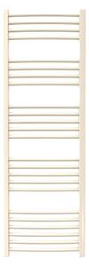 Calorifer baie portprosop colorat 500/1470 mm CELSIUS ROUND (include kit de instalare)-Oyster White mat - RAL 1013 MAT