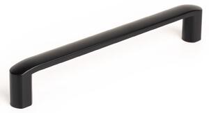 Maner pentru mobila Roma, finisaj negru mat, L:175 mm
