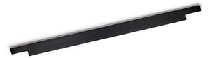Maner pentru mobila Linear, finisaj negru periat, L:247 mm