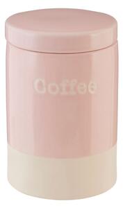 Recipient din ceramică pentru cafea Premier Housewares, 616 ml, roz