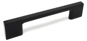 Maner pentru mobila Uzo, finisaj negru mat GT, L:128 mm